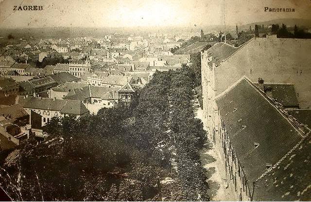Strossmayerovo šetalište 1909. godine